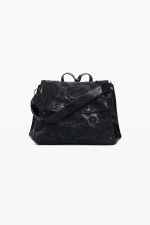 RUCSAC/GEANTA NEAGRA CU BRODERIE