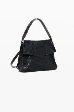 RUCSAC/GEANTA NEAGRA CU BRODERIE
