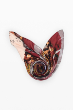ESARFA DREPTUNGHIULARA, CU PRINT MULTICOLOR
