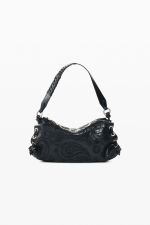 GEANTA NEAGRA CU BRODERIE