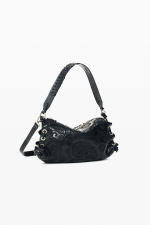GEANTA NEAGRA CU BRODERIE