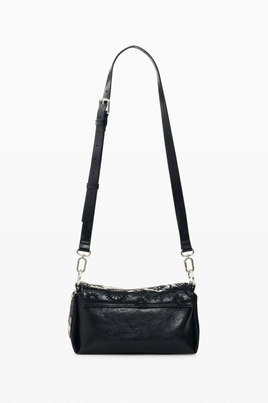 GEANTA NEAGRA CU BRODERIE