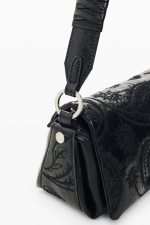 GEANTA NEAGRA CU BRODERIE