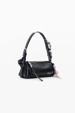 GEANTA MICA, NEAGRA CU CHARM