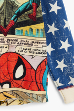 Tricou cu imprimeu tip banda desenata Marvel™
