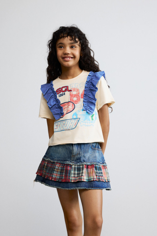 TRICOU CU VOLANE