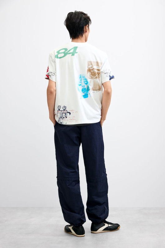Tricou cu imprimeu grafic