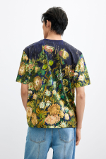 Tricou cu imprimeu natura moarta
