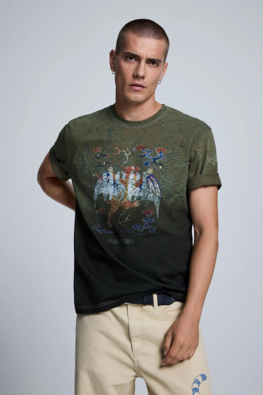 Tricou imprimat 100% bumbac