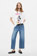 Pantaloni de blugi culotte Mickey™