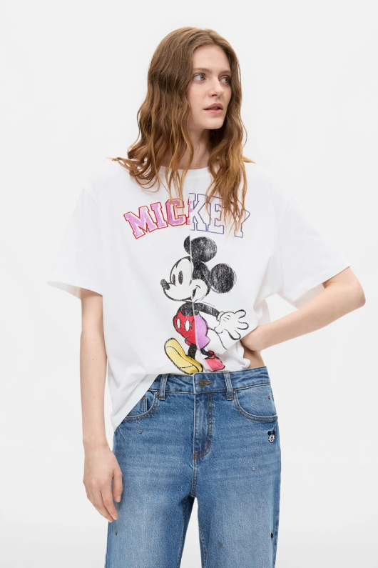 Pantaloni de blugi culotte Mickey™