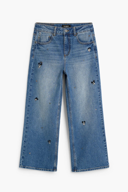 Pantaloni de blugi culotte Mickey™