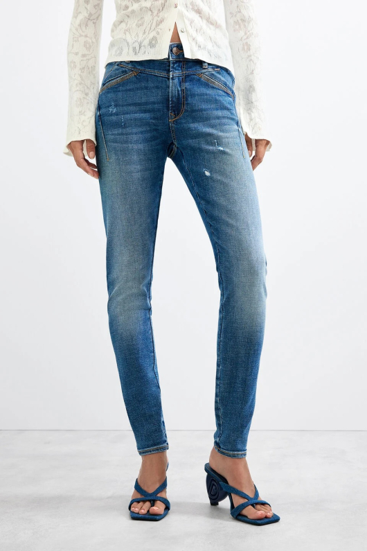 PANTALONI DENIM SKINNY FIT