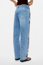 Pantaloni de blugi balloon imprimati