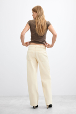 Pantaloni de blugi balloon brodati