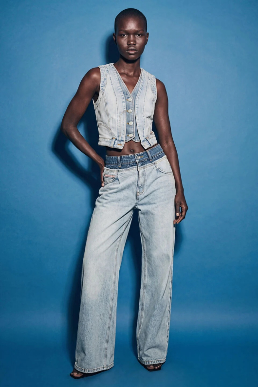 VESTA din denim 100% bumbac