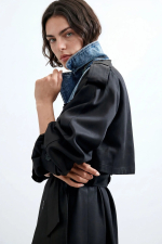 TRENCH LUNG BLEUMARINE