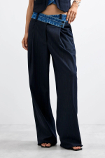 PANTALONI BLEUMARINE CU DUNGI