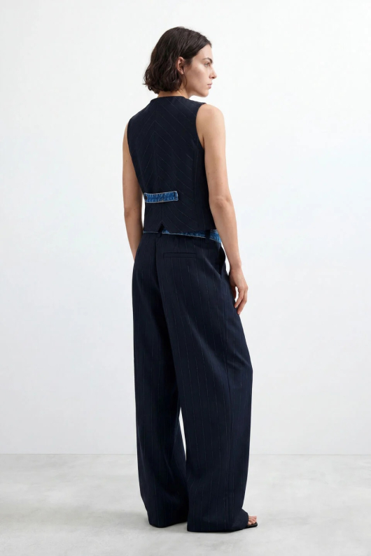 PANTALONI BLEUMARINE CU DUNGI