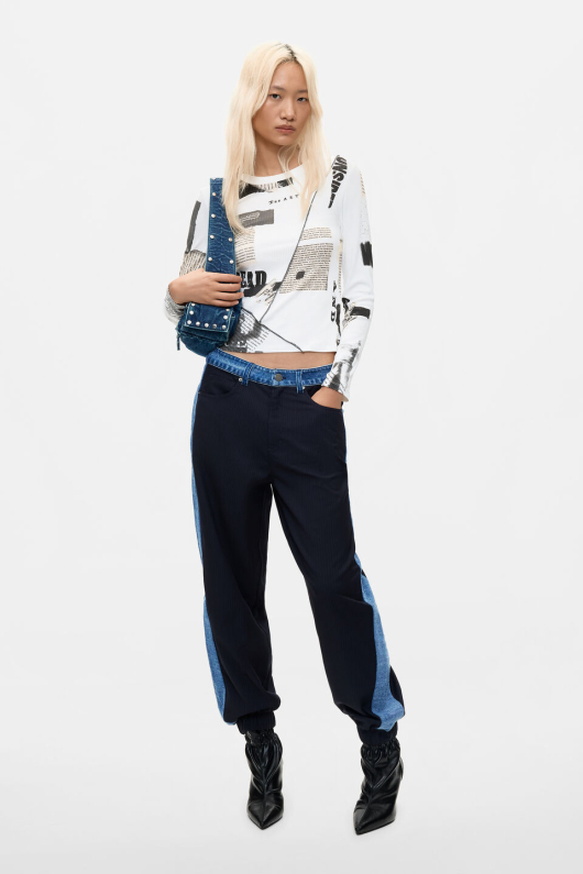 PANTALONI JOGGERS, CU DUNGI
