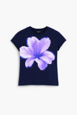 TRICOU BLEUMARINE CU PRINT