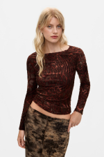 BLUZA ANIMAL PRINT