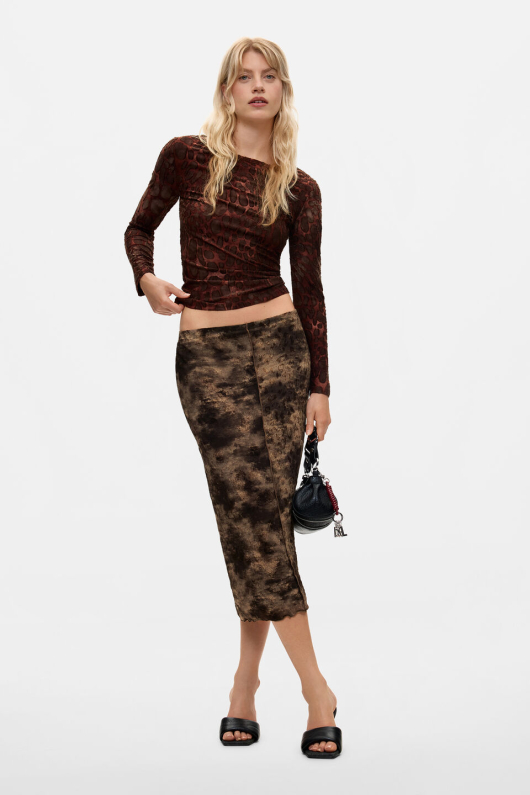 BLUZA ANIMAL PRINT