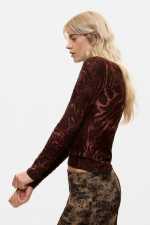 BLUZA ANIMAL PRINT