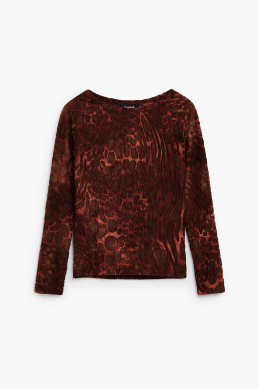 BLUZA ANIMAL PRINT