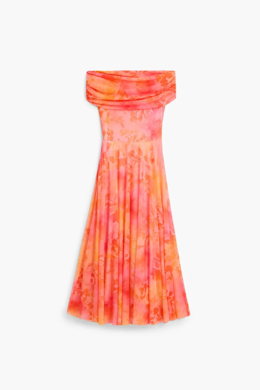 ROCHIE MIDI IN TONURI DE PORTOCALIU