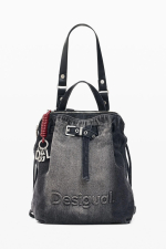 RUCSAC GRI DIN DENIM