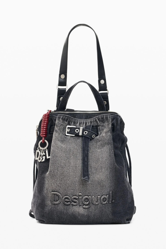RUCSAC GRI DIN DENIM