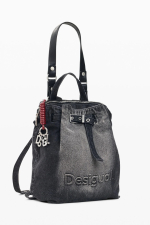 RUCSAC GRI DIN DENIM