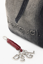 RUCSAC GRI DIN DENIM
