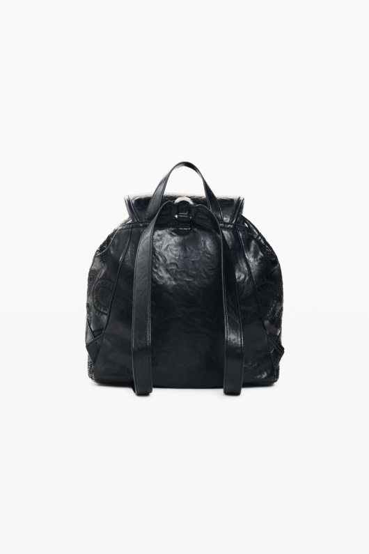 RUCSAC NEGRU CU BRODERIE