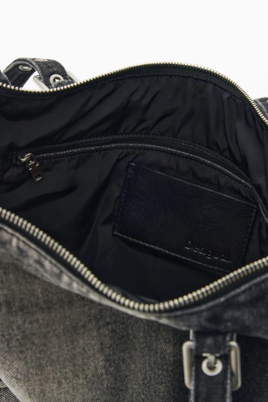 GEANTA GRI DIN DENIM