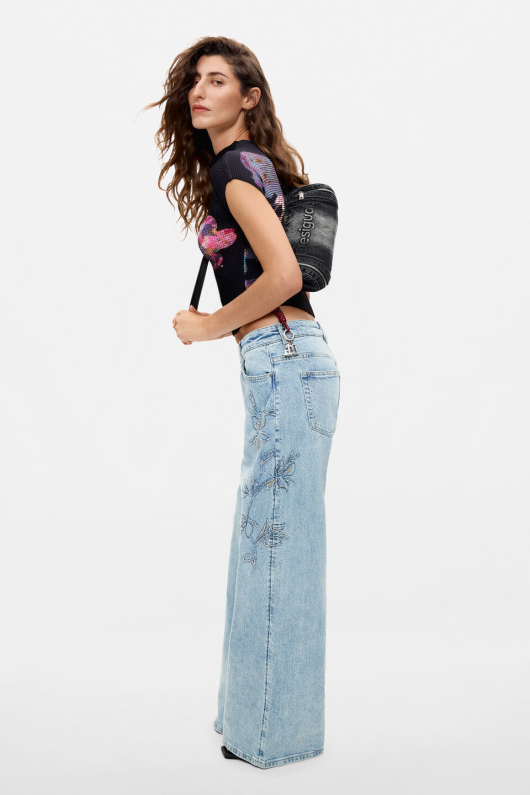 GEANTA GRI DIN DENIM