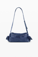 GEANTA DENIM CU FERMOARE APLICATE