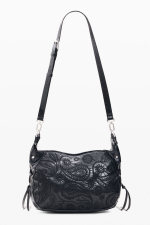 GEANTA NEAGRA CU BRODERIE