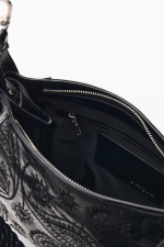 GEANTA NEAGRA CU BRODERIE