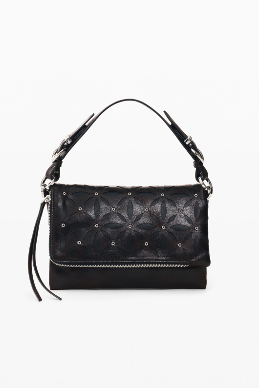 GEANTA NEAGRA CU TINTE