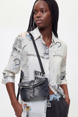 GEANTA GRI DIN DENIM