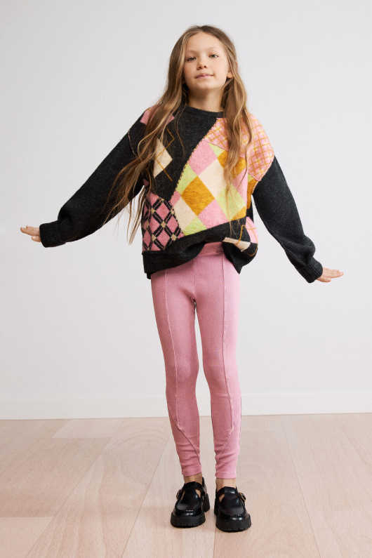 Colanti simpli din tricot