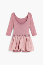Rochie combinata din tricot