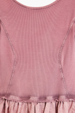 Rochie combinata din tricot
