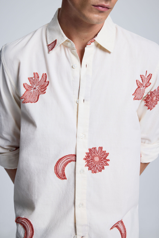 Camasa Jacquard imprimata