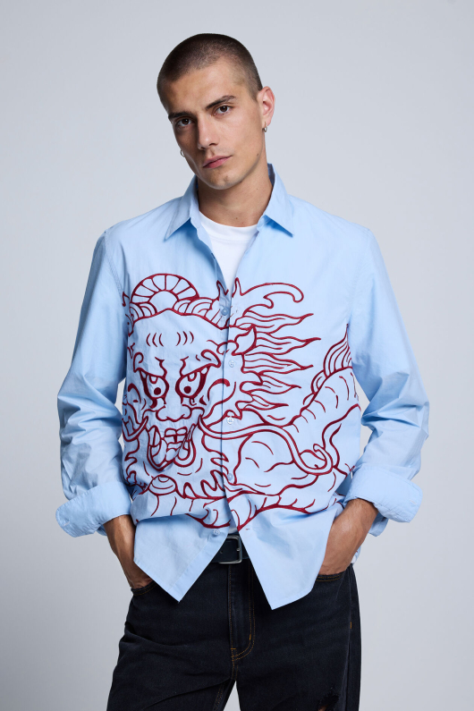 Camasa Brodata Dragon