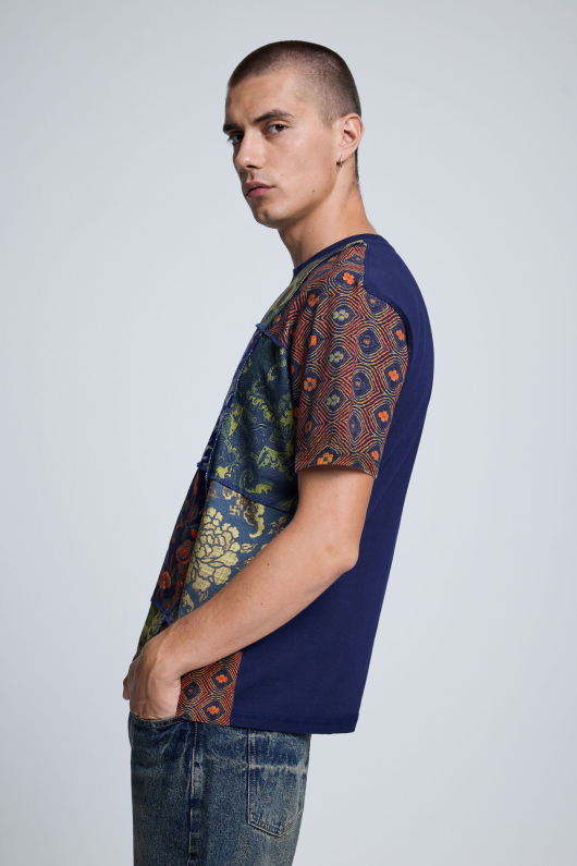 Tricou Patchwork Imprimat