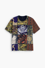Tricou Patchwork Imprimat