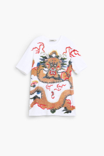 Tricou cu imprimeu Dragon